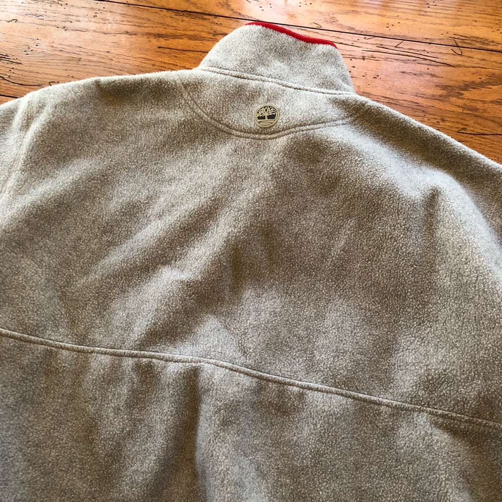 Men’s Timberland 1/4 Zip Fleece Pullover Sz.XL - Picture 6 of 6